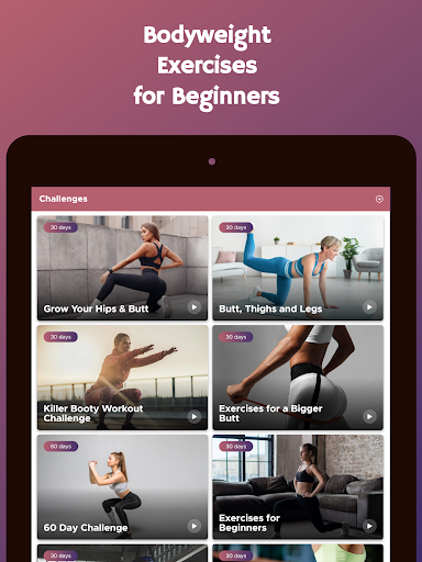 Screenshot of 30 Day Butt Lift Challenge