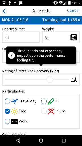 INSITESPORT App Screen 3