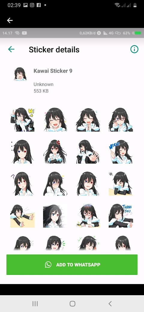 Anime Stickers for Memes WAStickers 2022のおすすめ画像3