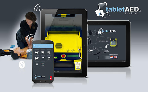 Android application TabletAED Cardiac Science G3 screenshort