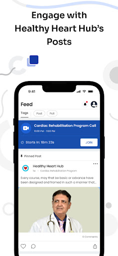 Healthy Heart Hub Screen 2