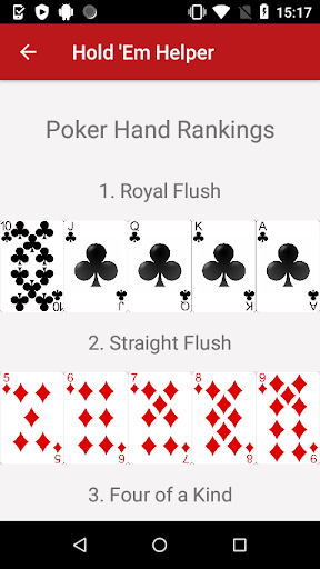 Hold em Helper Screen 2