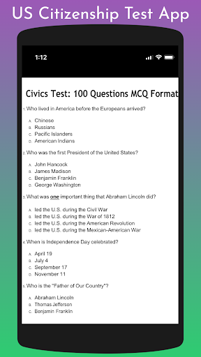 USA Citizenship Test