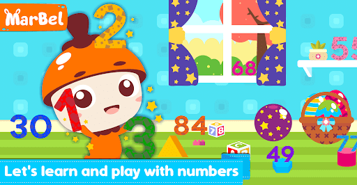 Screenshot of Learn Numbers with Marbel