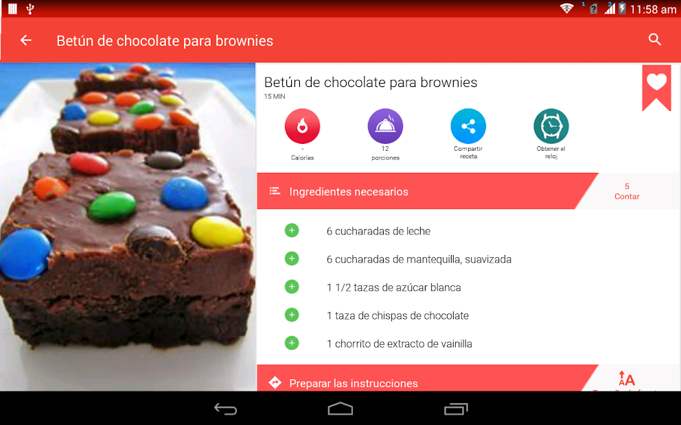 Captura de Pantalla 11 Recetas de galletas y brownies android