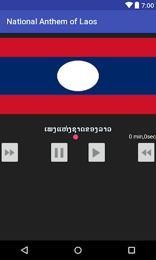 Android application National Anthem of Laos screenshort
