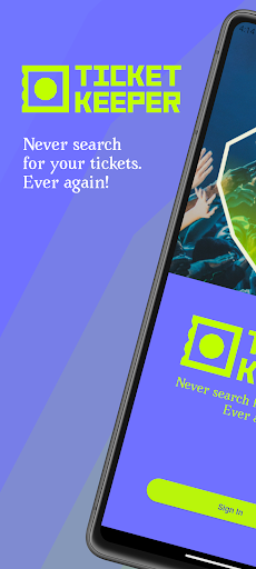 Android application Ticketkeeper screenshort