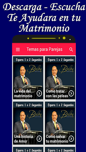 Android application Reflexiones Para Matrimonios T screenshort