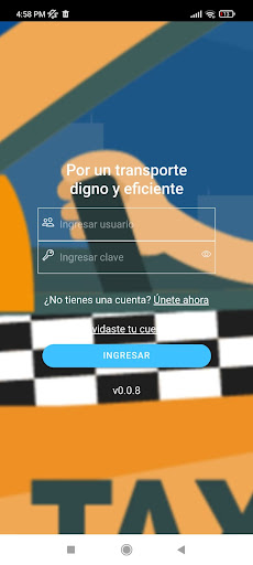 Android application ATU Taxi Conductor screenshort