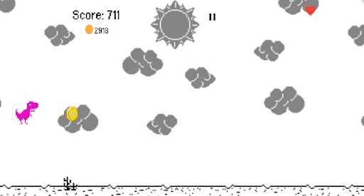 T-Rex Runner: Dino Jumping Run screenshot 2
