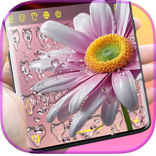 Water Flower Live Keyboard logo