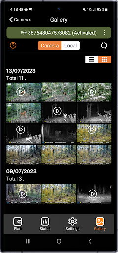 GardePro Mobile Screen 3