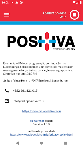 Positiva 106.0 FM Screen 2