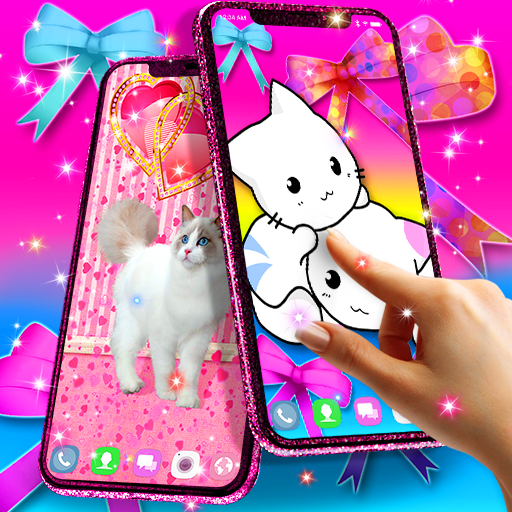 Cute kitty live wallpaper 24.0 Icon