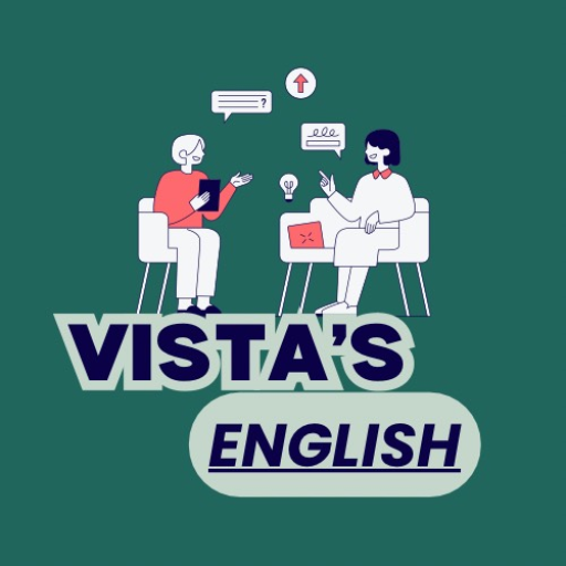 Vistas English logo