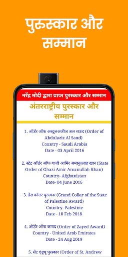 Android application PM Modi Age & Birthday(Guide) screenshort