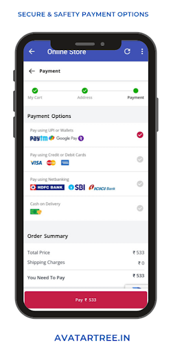 Avatar Tree Mall - Online Shop Screen 3