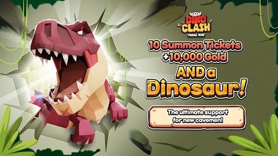 Dino Clash MOD APK: Tribal War (Attack Multiplier/Defense) 5