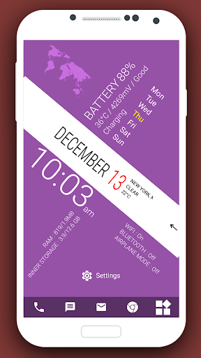 Screenshot of Angle Launcher 2 - App lock