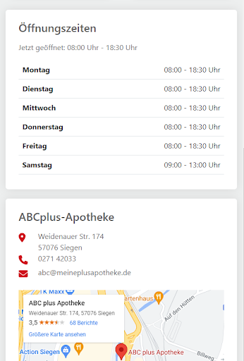 ABCplus-Apotheke-App Screen 2