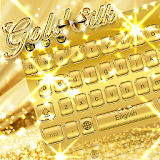 Gold Silk Keyboard Theme icon