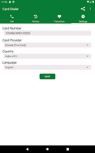 Card Dialer Pro
