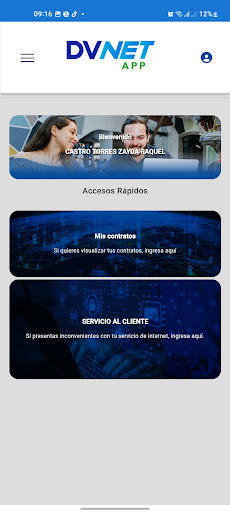 Dvnet App Screen 3