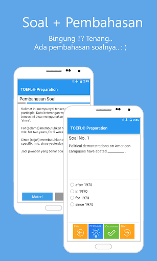 Latihan TOEFL® Structure Screenshot 4 - AppWisp.com