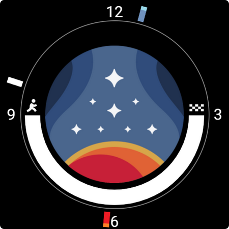 Starfield Watch Face FANMADE Screen 2