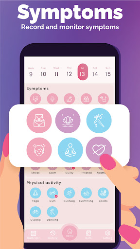 Periods Tracker | Menstrual Screenshot 3 - AppWisp.com
