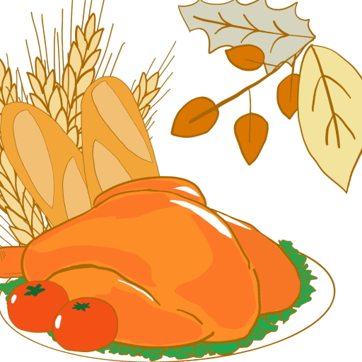 Simple Thanksgiving cards logo