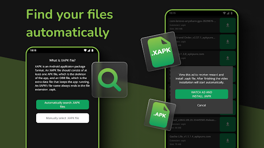 XAPK Installer MOD APK v4.5.1 (Premium Unlocked) Gallery 1