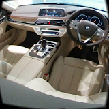 Modern Cars Interior in VR 360 icon