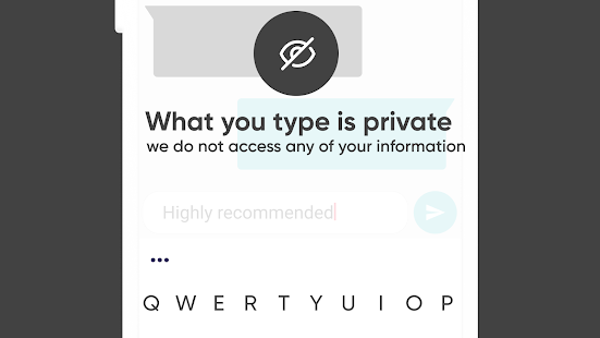 Fleksy Tastatur Emoji Privat Capture d'écran