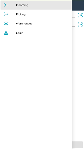 Android application Eutron Warehouse screenshort