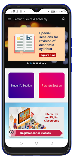 Samarth Success Academy Screen 2