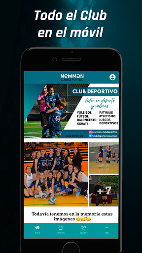 Android application Newman Club Deportivo screenshort