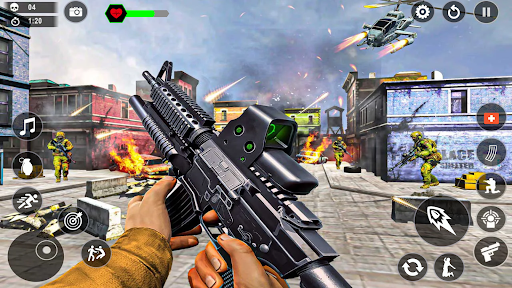 Android application US Army Special Forces Shooter screenshort