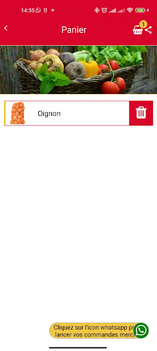Android application Assigamé screenshort