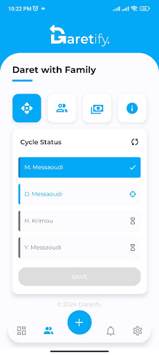 Daretify. Screen 3