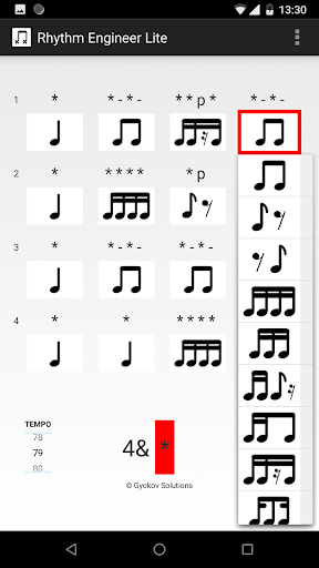 Screenshot of Rhythm Engineer Lite