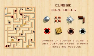 Classic Maze Balls - Screenshot 1