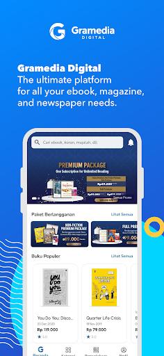 Android application Gramedia Digital screenshort