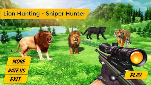 Lion Hunting - Sniper Shooting  screenshots 1