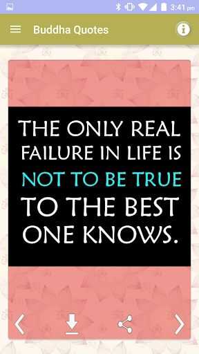 Android application Gautama Buddha Quotes Images screenshort