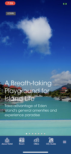 Android application Eden Island Accommodation screenshort