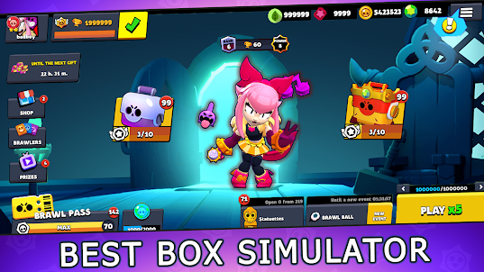 Box simulator for Brawl Stars