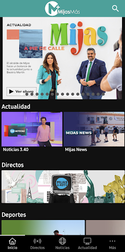 Android application MIJAS MÁS screenshort