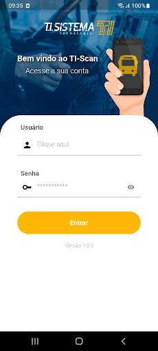 Android application TI-Scan screenshort