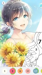 Anime Paint - Color By Number